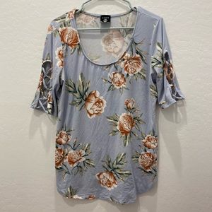 Hippie Chic floral blouse